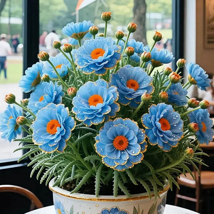 🌸 BUY 1 GET 1 FREE! 🌸Golden Lace Portulaca🌸✨ Brilliant Double Blooms for Effortless Summer Color