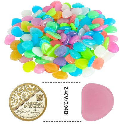 Luminous Stones – Multi Color Glow Stones (150 pcs)
