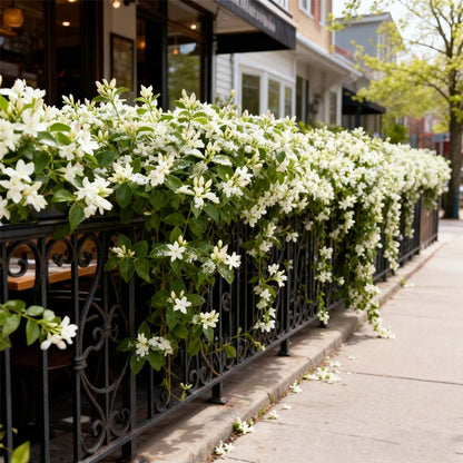 ✨ Midnight Perfume Series Seeds : Pure White Jasmine – Your Soft Night Bloom Scent
