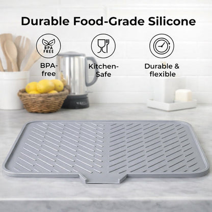 Silicone Dish Drying Mat |🔥Flat 50% Savings🔥