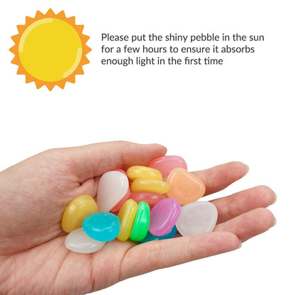 Luminous Stones – Multi Color Glow Stones (150 pcs)
