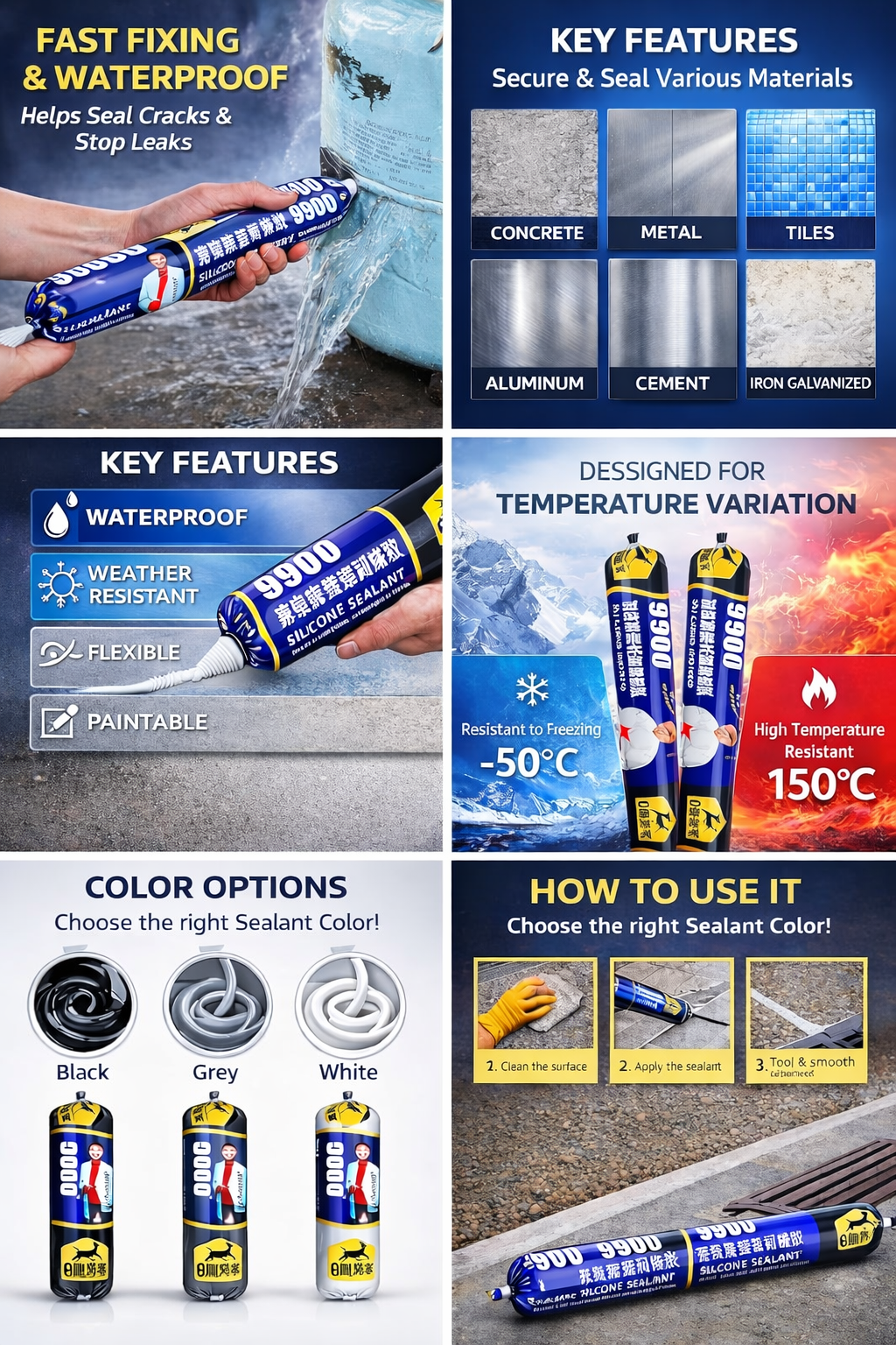 Waterproof Silicone Sealant