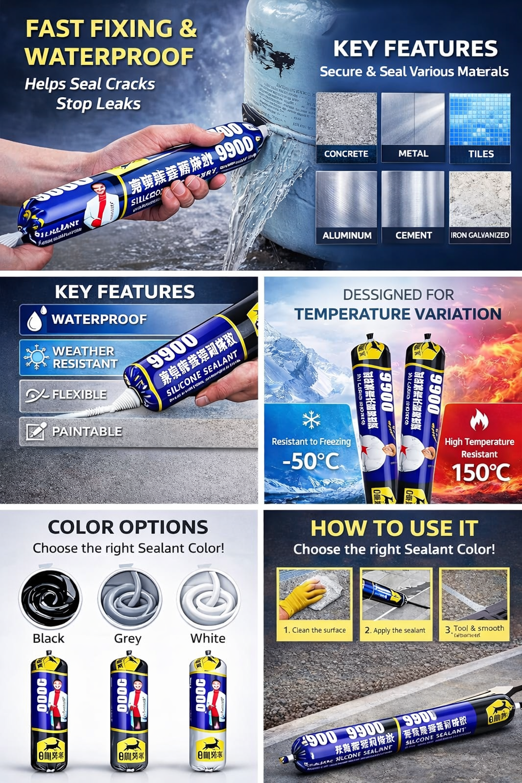 Waterproof Silicone Sealant