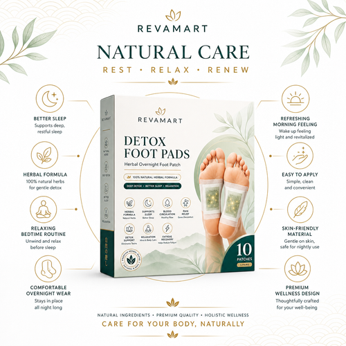 REVAMART™ NightEase Foot Patches